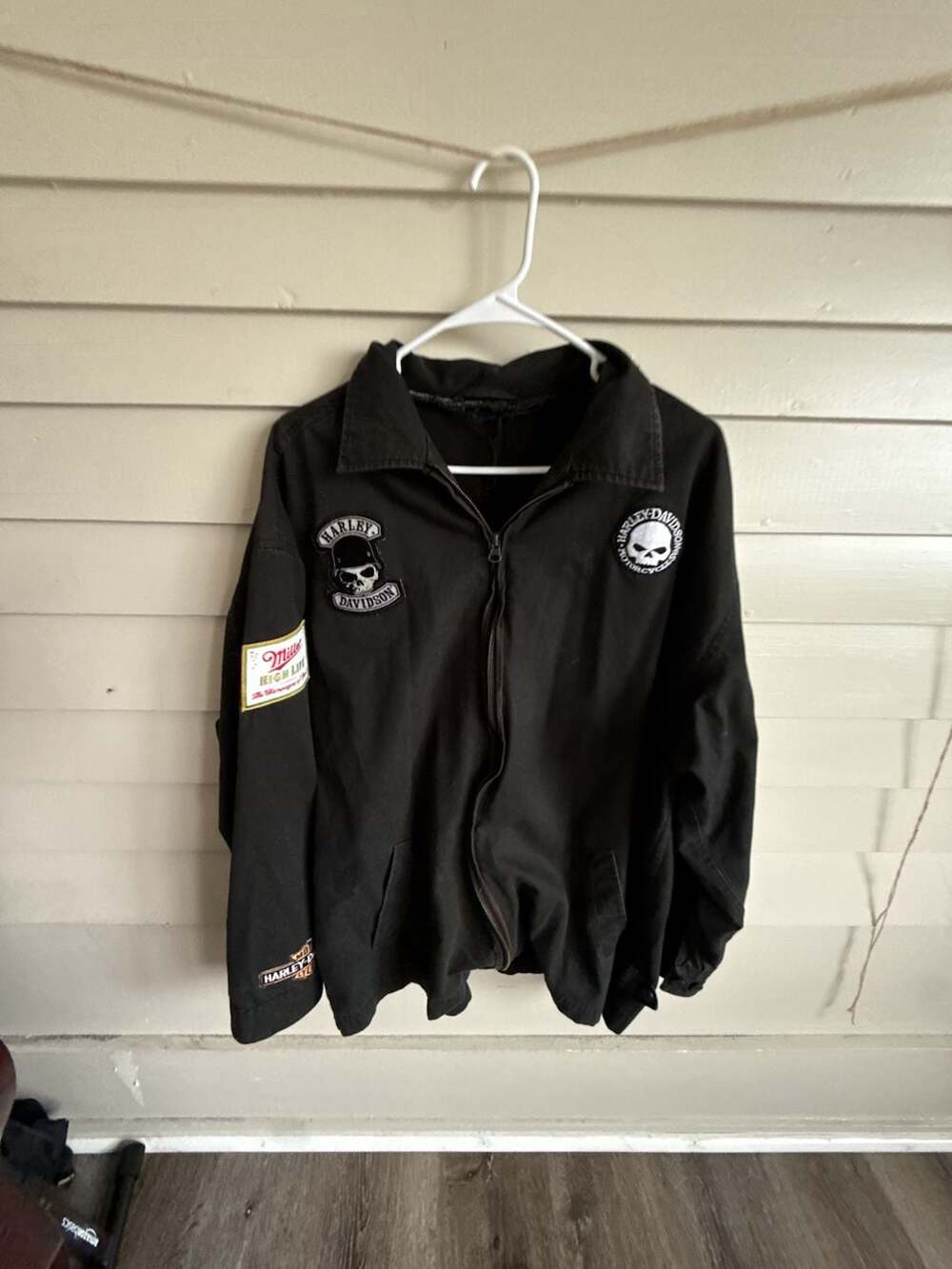 Harley Davidson Miller High Life Jacket Black